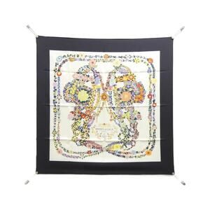 HERMES Black Scarf
